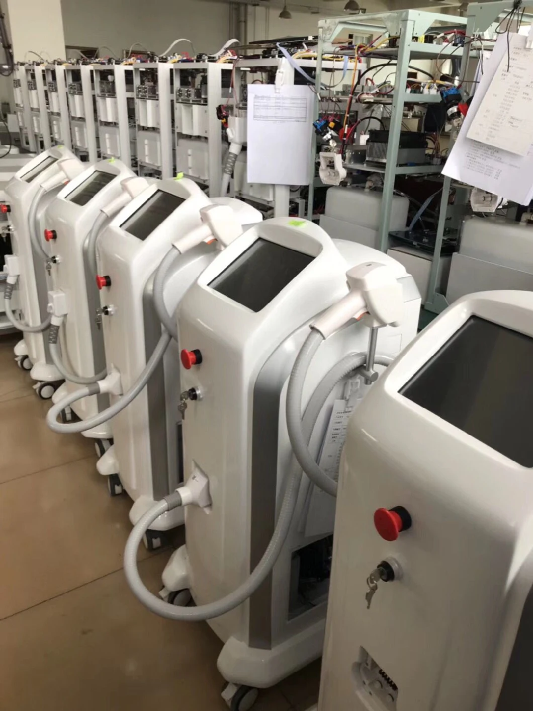 Vertical 10 Million Shots Diode Laser 755nm 808nm 1064nm Diode Laser Hair Removal Machine, Low Price