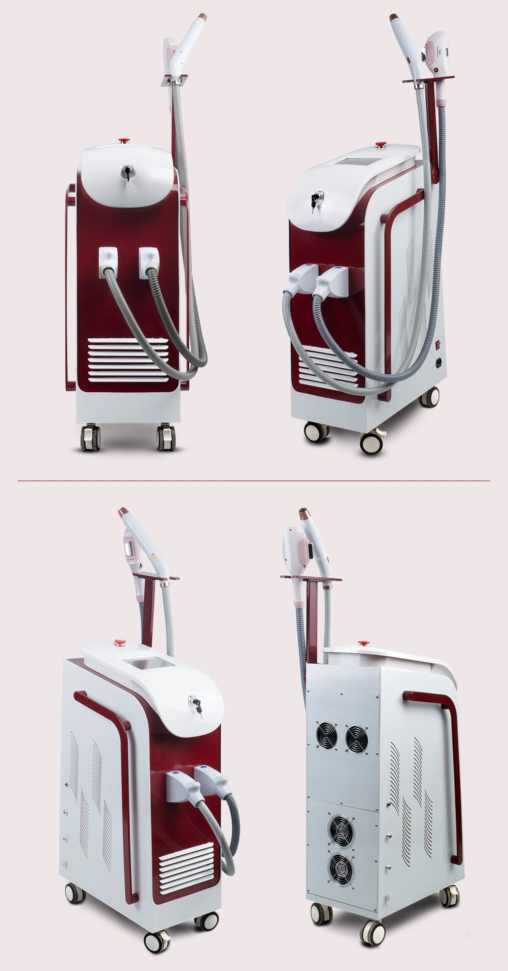 Safe Treatment Opt Shr ND YAG Laser Hair Removal Machine Skin Care Laser Removal Beauty Machine