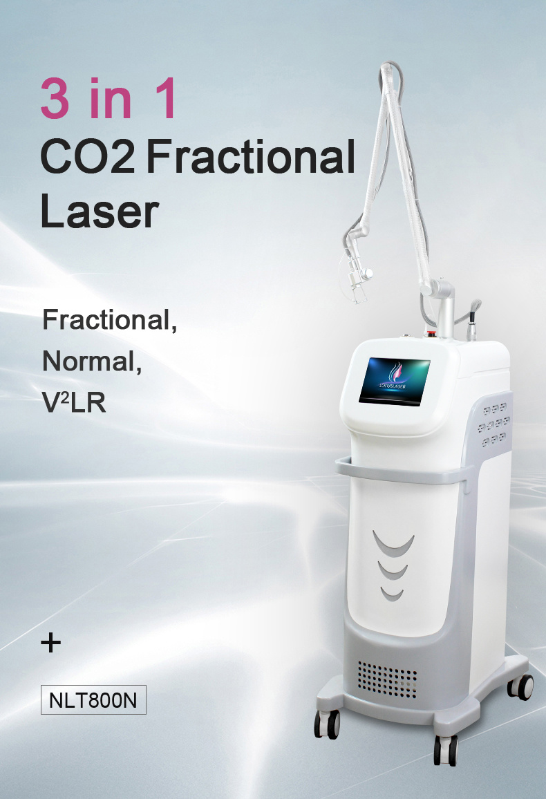 Newest 3 in 1 Multifunction CO2 Fractional Laser Machine for Skin Care