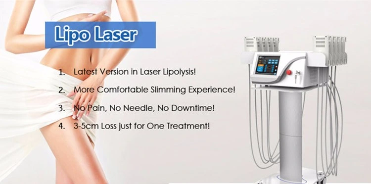 Pz Laser Multifunction Cellulite Removal Cavitation Lipo Laser Fat Reduction Machine