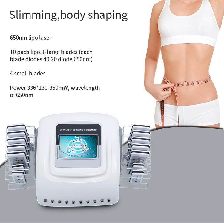 Profession Portable Loss Weight Fastest and Effective Lipolaser Machine Laser Body Slimming Beauty Machine