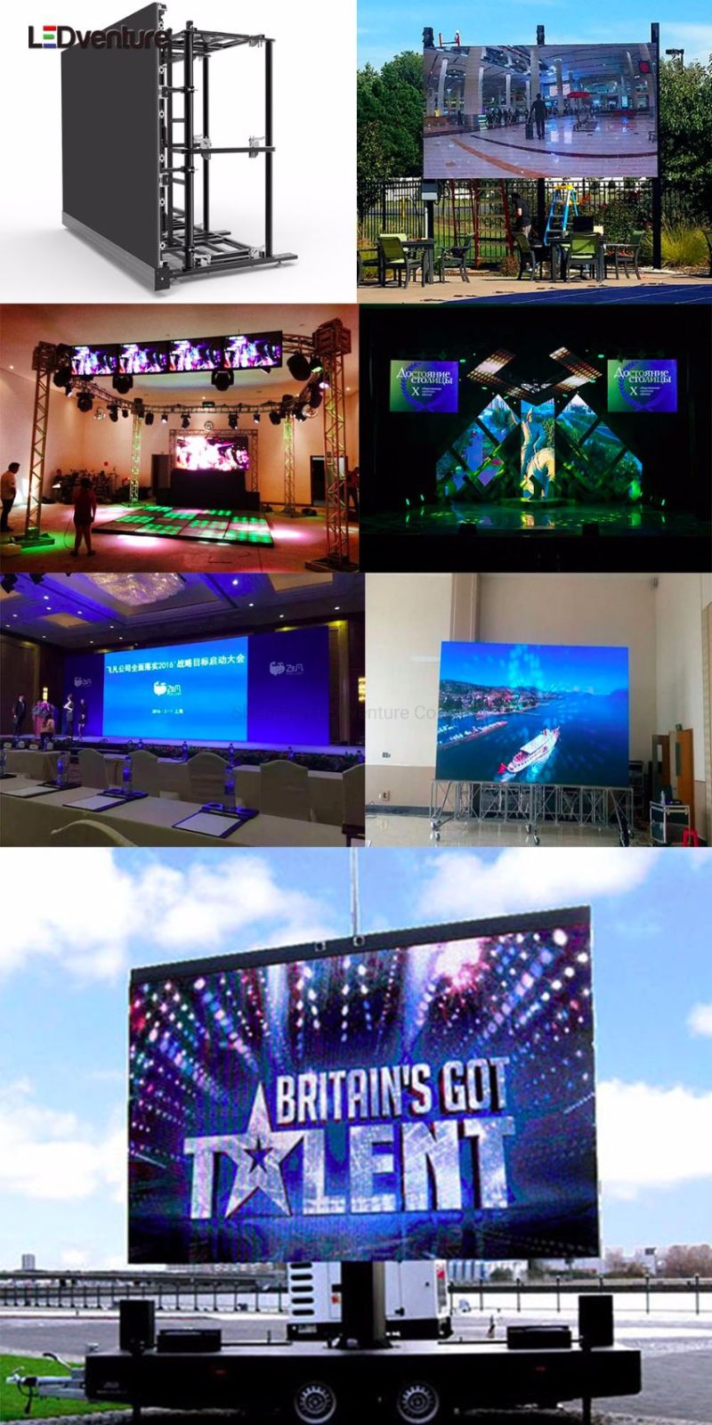 Outdoor Aluminium Rental LED Display Importer