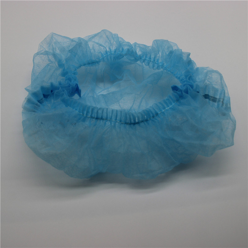 Disposable Non-Woven Hair Net Cap Mob Elastic Free Size