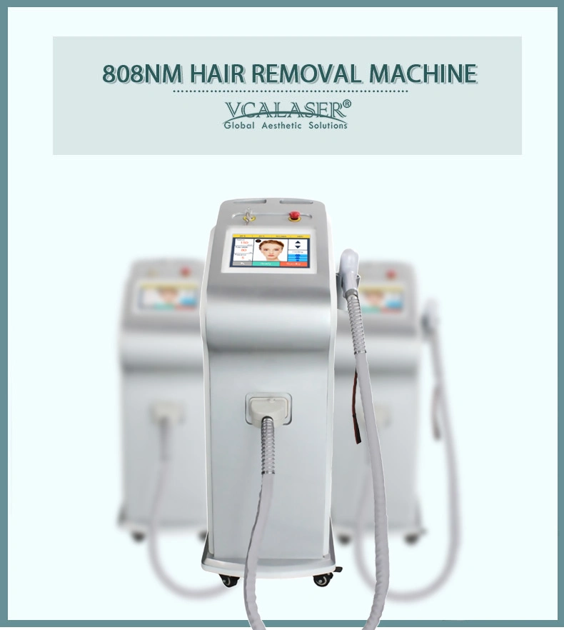 Latest 3 Years Warranty Lasted Triple Wave 1064+808+755 Nm Diode Laser Hair Removal Machine