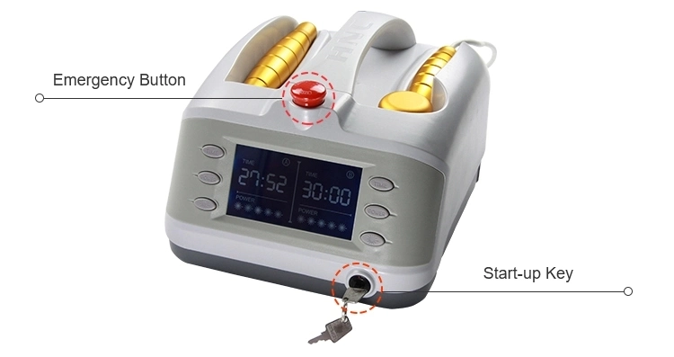 LCD Display Multifunction Laser Treatment Pain Relief Wound Healing Physiotherapy Equipment