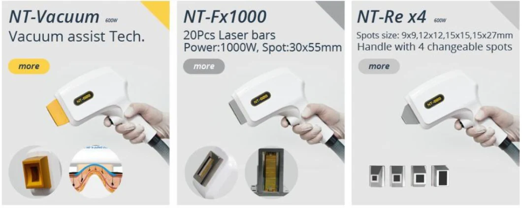 OEM Aesthetic professional Multifunction Hair Removal Germany Laser Head 810nm Diode Laser Equipment