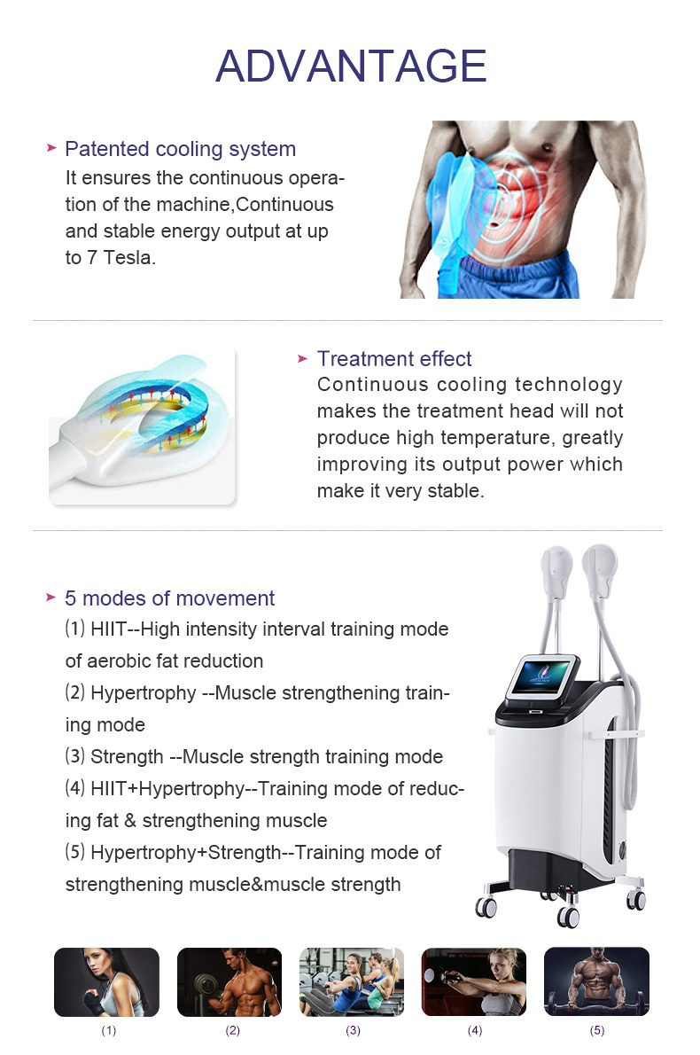 Best Quality Fat Slimming EMS Machine De Formation and EMS Facial Machine