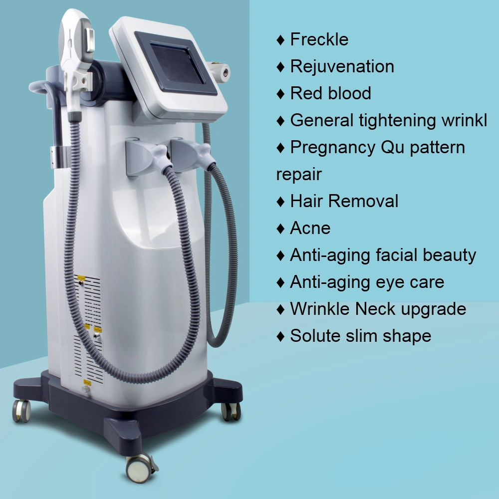 IPL Opt Shr Multifunction Tattoo Removal Laser + Elight Skin Care +Hair Removal Beauty Equipment