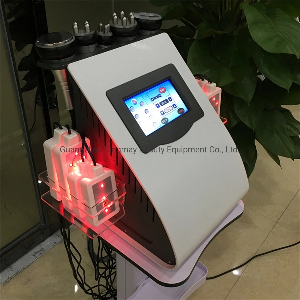 OEM 6 in 1 Vacuum RF Cavitation Slimming Machine Lipo Laser Machine