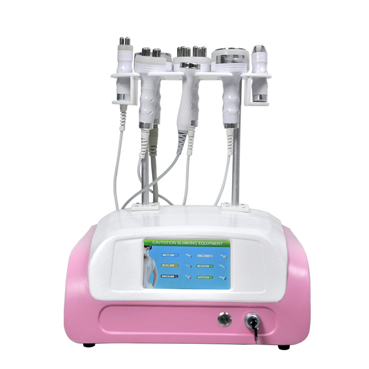 8 Handles RF Cavitation Vacuum Ultrasonic Weight Loss Beauty Machine for Body Slimming