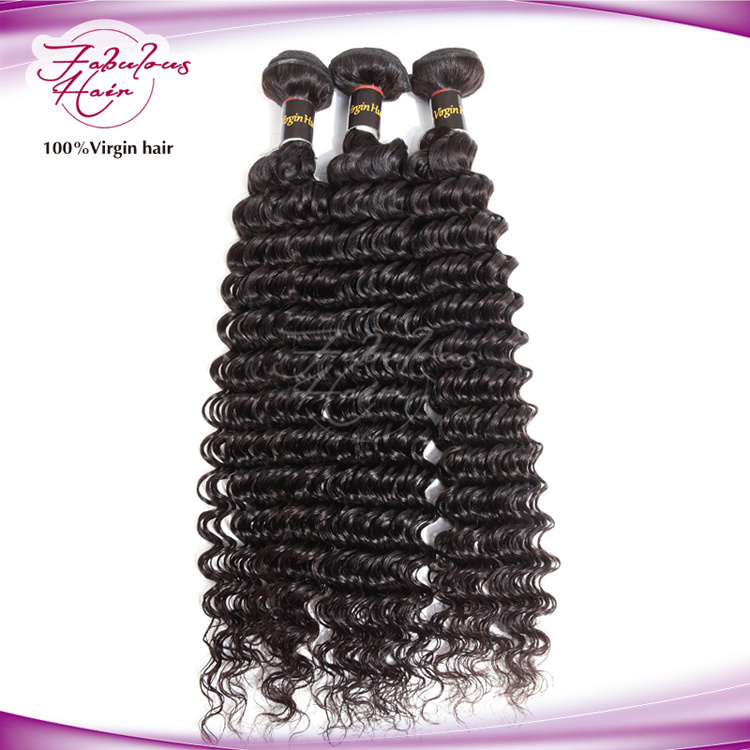 Wholesale Price 100% Human Hair Deep Wave Brazilian Hair