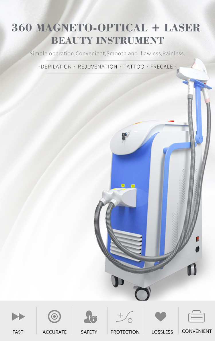 Permanent Hair Removal Opt Shr IPL Laser Machine for Tattoo Removal