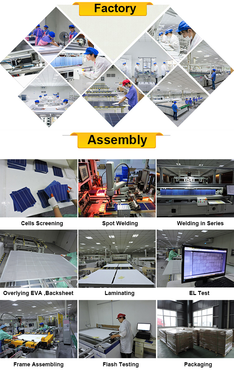 for Home Use 1kw 2kw 3kw Solar Panel System