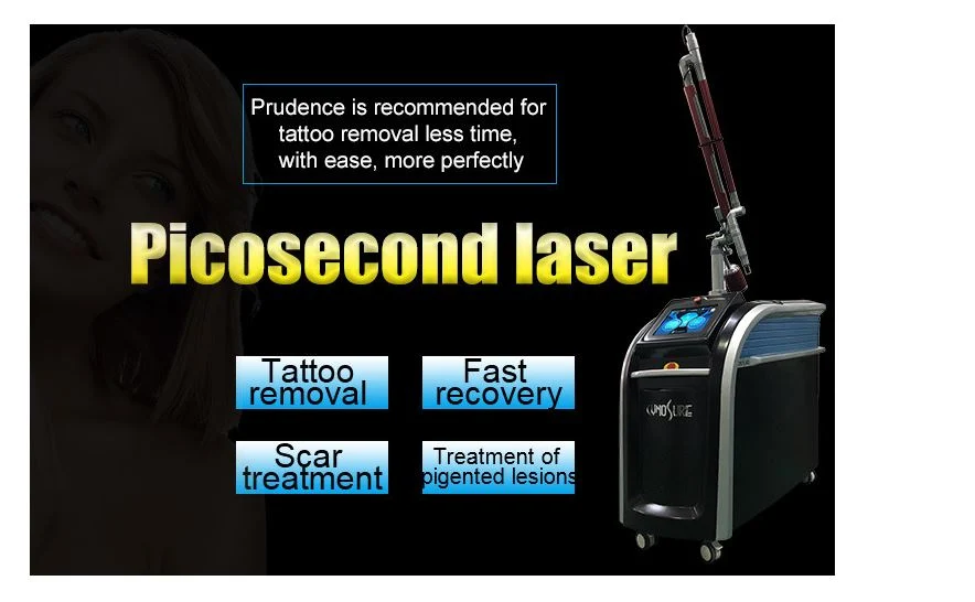 Best Seller 755nm Picosecond Laser Tattoo Removal/ Acne Scar Removal Pico Laser Equipment Clinic Use