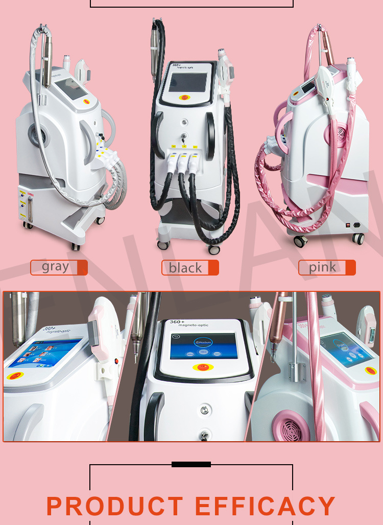 Renlang Multifunction Shr+Elight+IPL Opt Super Hair Removal RF E Light IPL Laser Machine