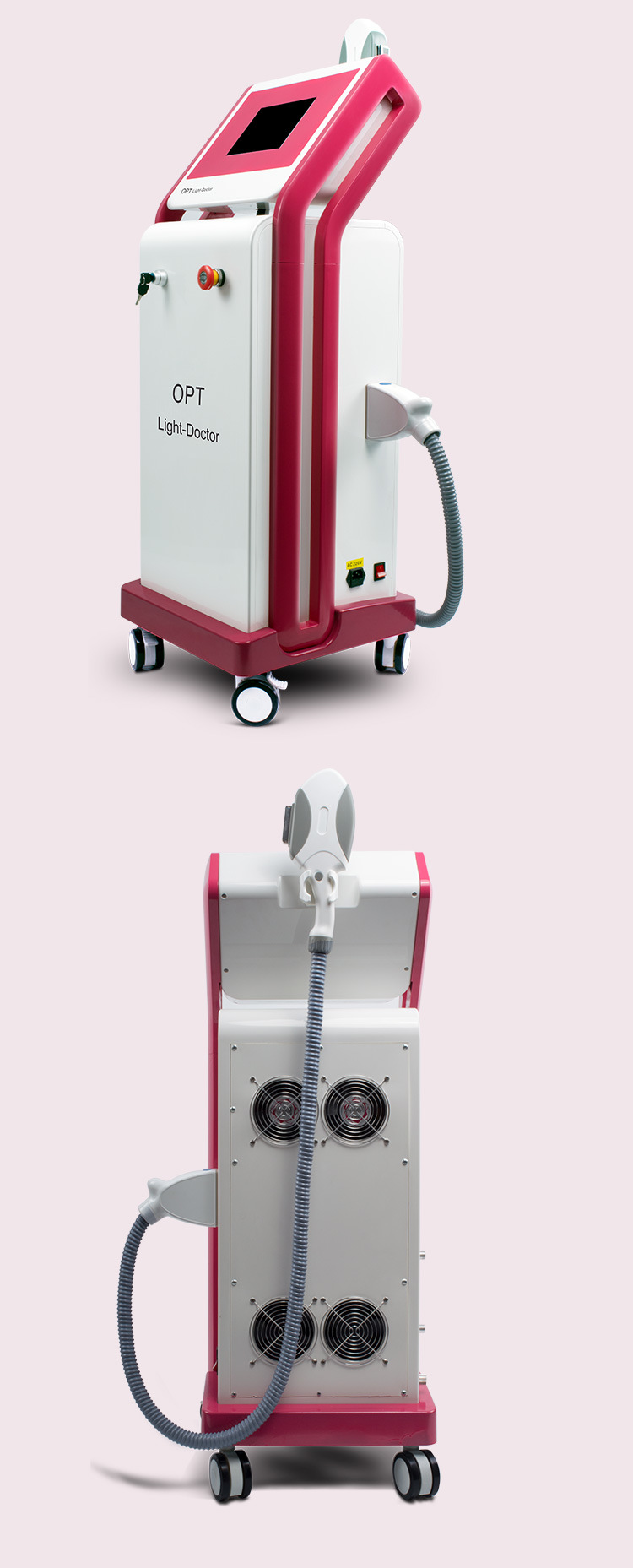 Opt+IPL+Elight+Shr Red Vascular Removal Hair Removal Skin Management Equipment