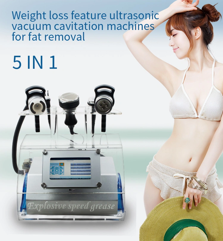 Portable Radio Frequency Machine Skin Care Equipment Cavitation Slimming Machine