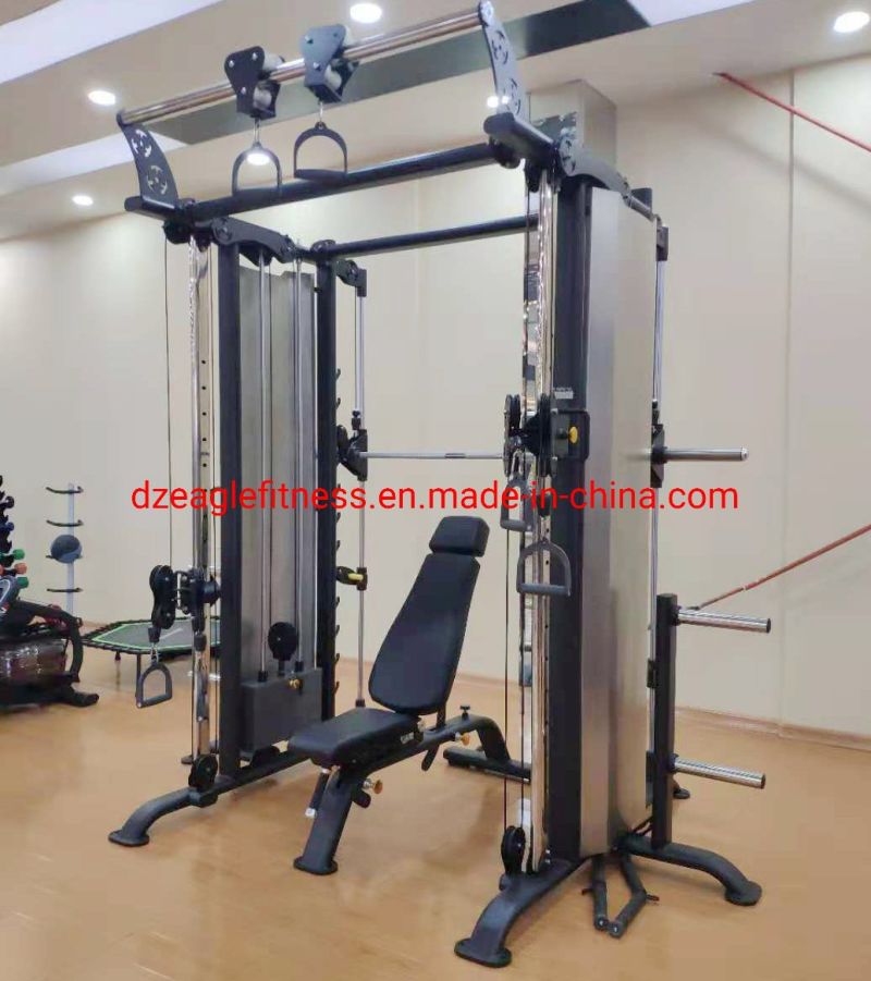 Best Selling Fitness Equipment Multi Functional Trainer/Multifunction Smith Machine & Cable Crossover