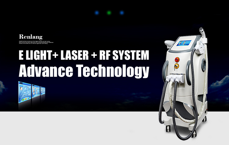 High Quality RF Elight ND YAG Laser IPL Beauty Machine