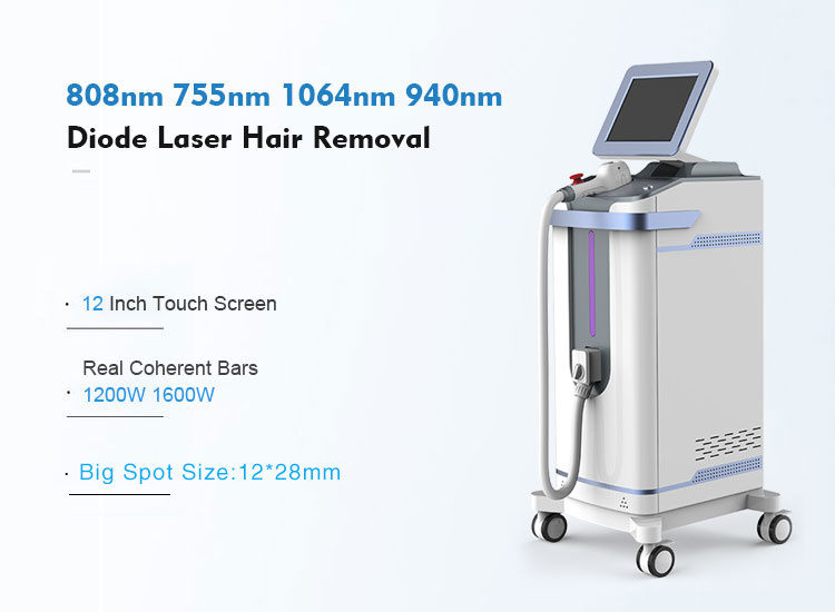 2021 Hot Sale 808+755+1064+940nm Diode Laser