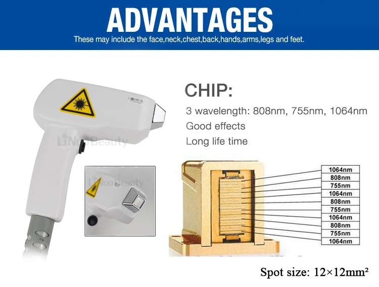 808nm Painless Hair Removal Machine Diode Laser Bar 808nm Hair Removal Device