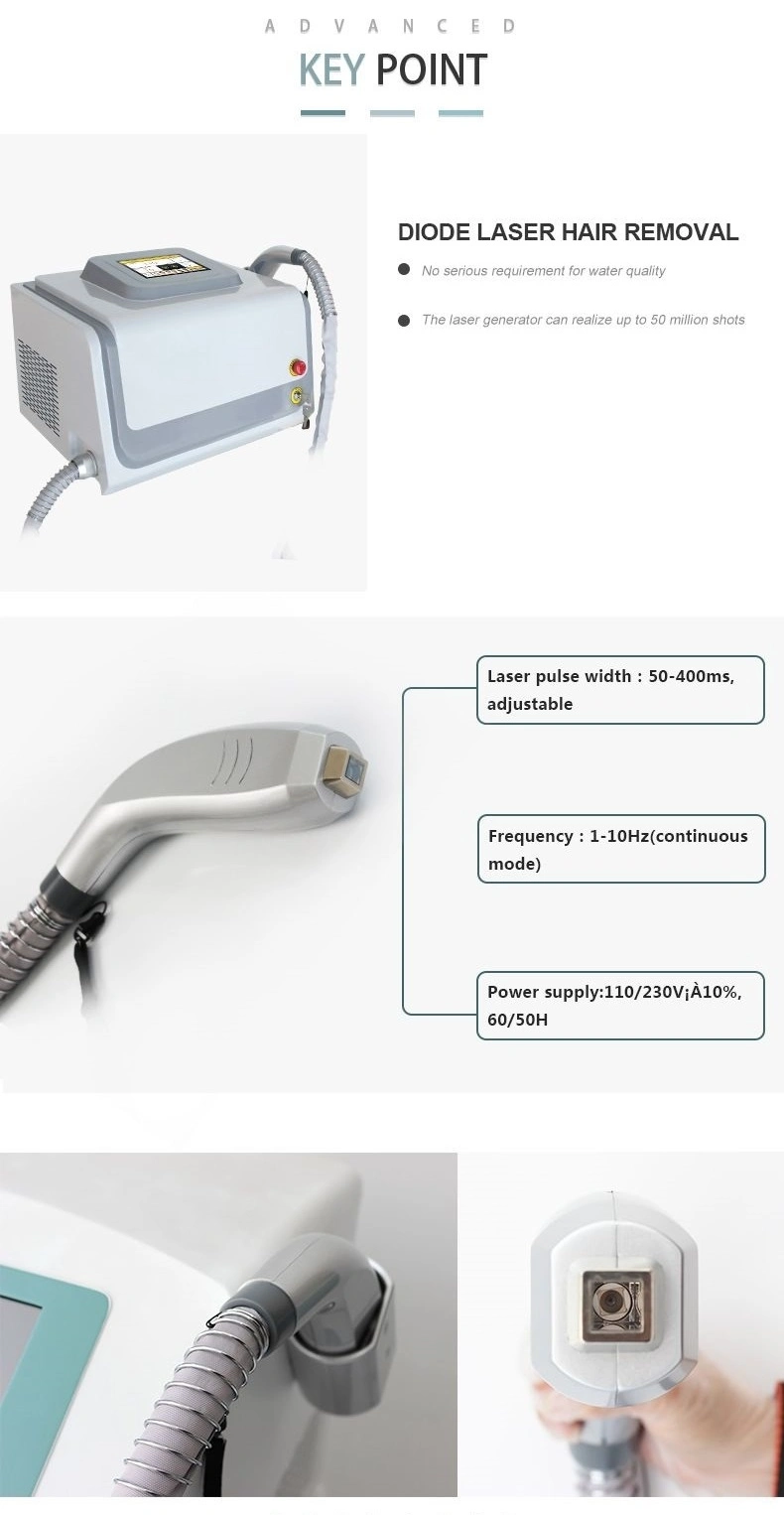 Newest Updated Laser Diode 808/Soprano Ice Platinum/Alma Soprano Ice Hair Removal Machine