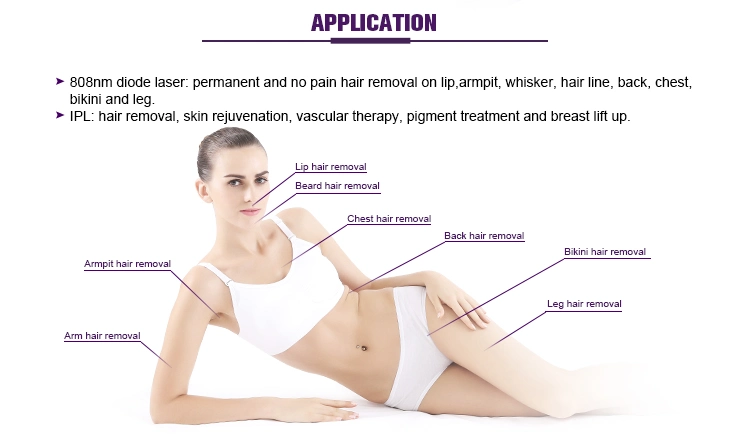 IPL Hair Removal Diode Laser 808nm