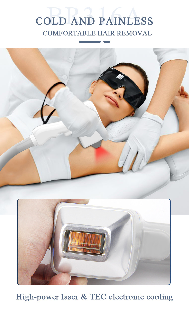 808nm Diode Laser Hair Removal Germany laser Epilasyon Depilacion Machine