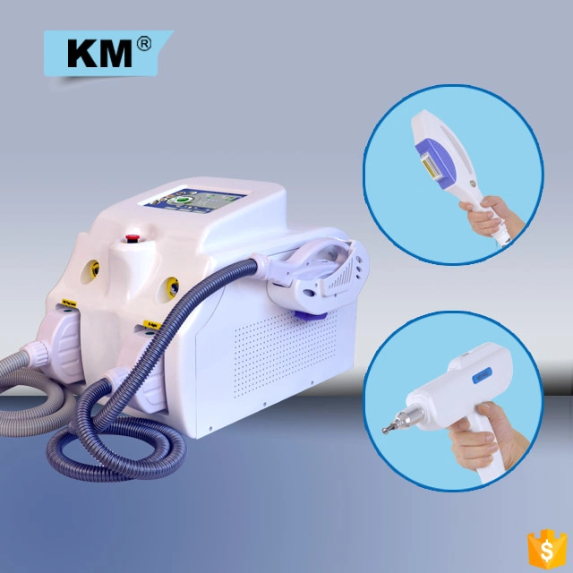 Multifunctional IPL RF ND YAG Laser Hair Removal Machine