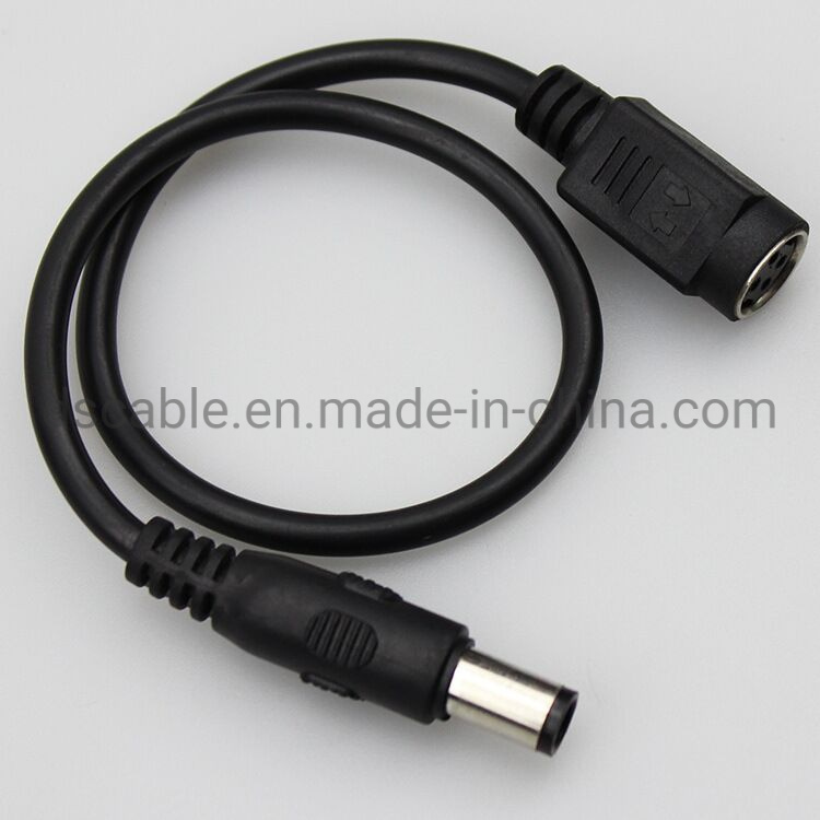 DIN to DC 7.4mm Power Cable for Medical Equipment