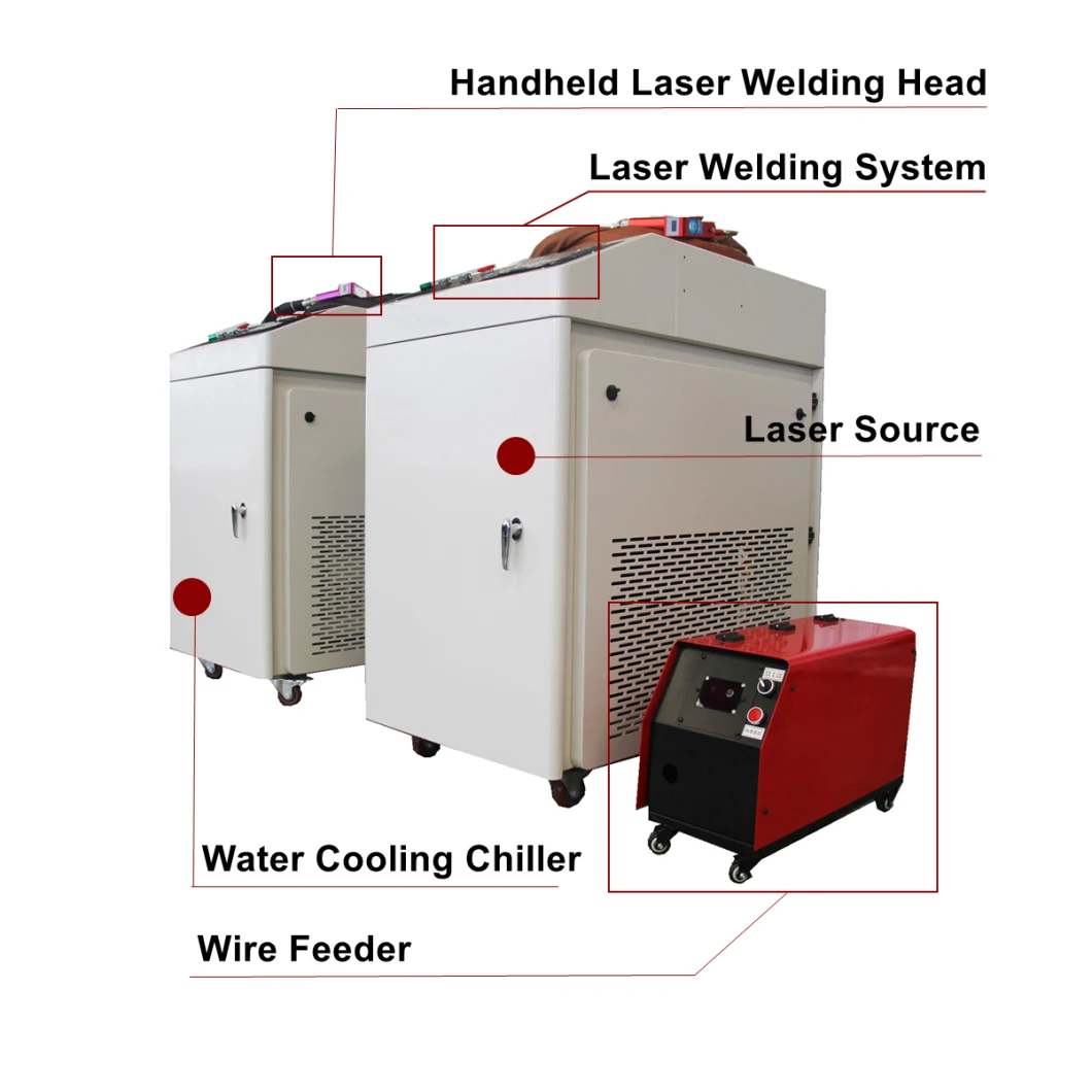 1000W 1500W Multifunctional Automatic Stainless Steel Laser Welding Machine