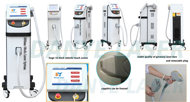 Painless Permanent Soprano 808 Diode Shr Laser Hair Removal Diode