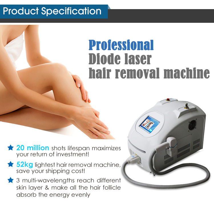 808nm Diode Laser Permanent Hair Removal Machine ADSS Grupo