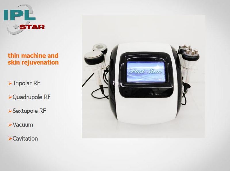 Professional Portable 5 in 1 Ultrasonic Cavitation RF Vacuum Slimming Machine
