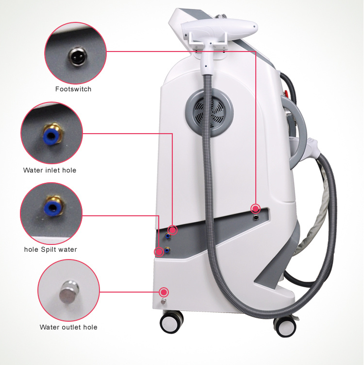 3 in 1 Laser IPL/Shr Multifunctional Beauty Equipment for Salon