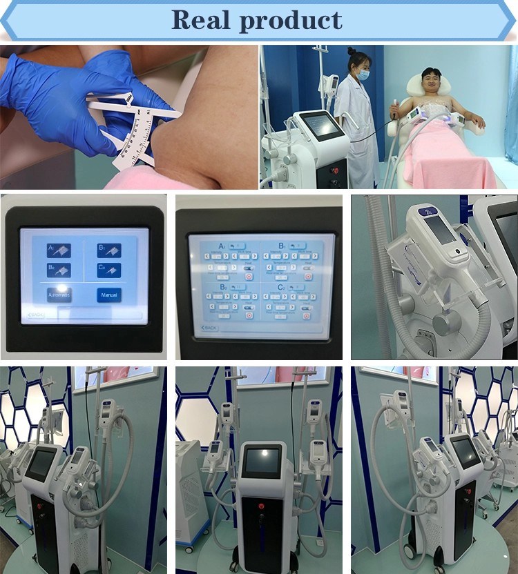 Cellulite Removal Cryolipolysis Machine 4 Cryo Handles Criolipolisis / Criolipolise Slimming Fat Freezing