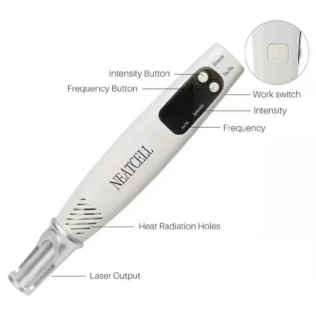 Portable Picosecond Laser Pen for Tattoo Spot Freckle Removal 755nm Laser