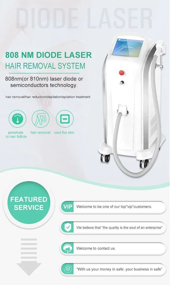 Hot Stationary 808 Nm Diode Laser Hair Removal Machine Soprano Ice Alexandrite Laser Top Seller 2021