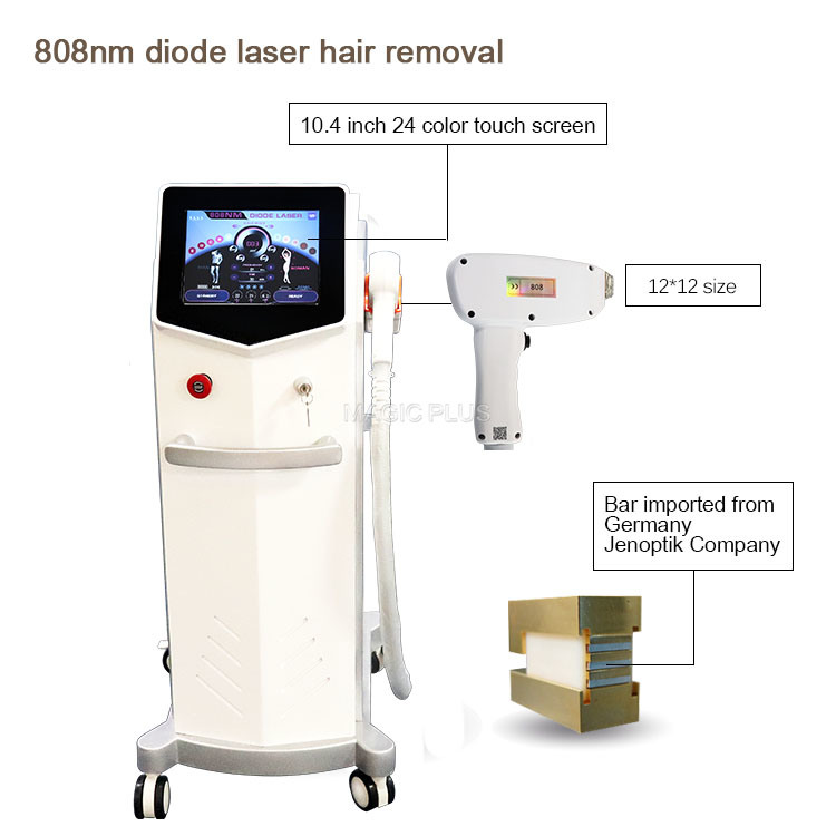 High Quality Portable Diode Laser Hair Removal Soprano Ice Platinum 755 1064 808nm Equipment
