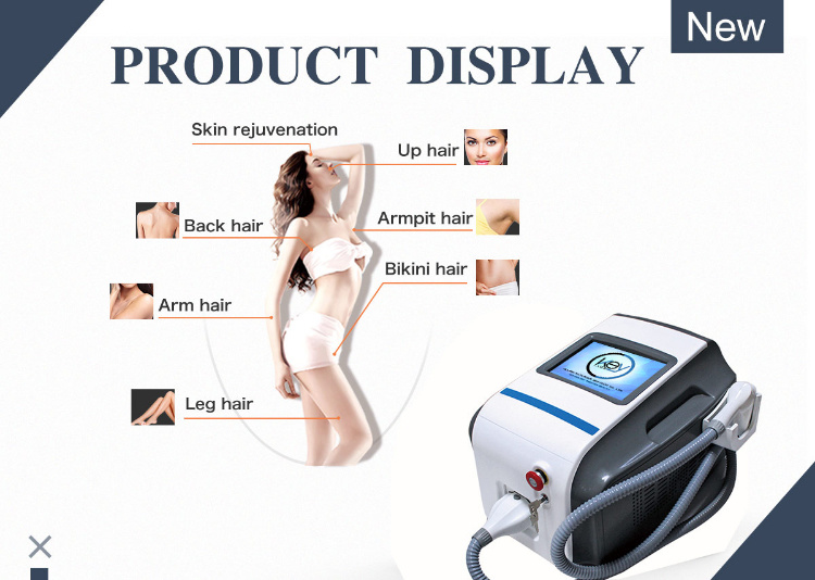 Diode Laser Painless Hair Removal 808 755 1064 Nm