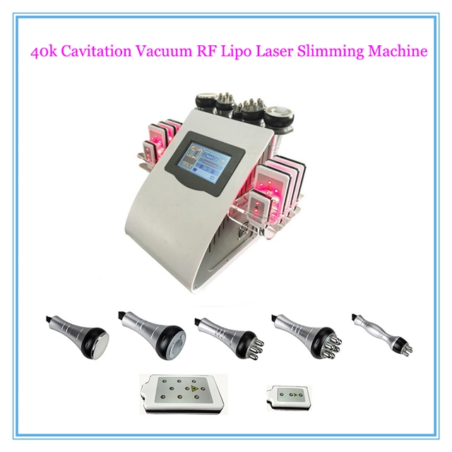 Lipo Laser Vacuum Cavitation RF Slimming Machine for Weight Loss