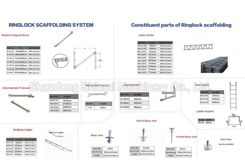 Favorable Price Frame Scaffolding, Kwikstage Scaffolding, Ringlock Scaffolding