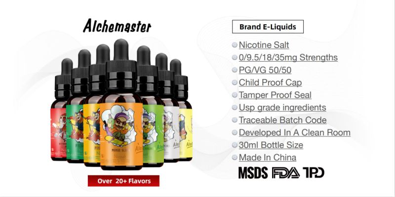 10ml 30ml 60ml Fruit Flavor E-Juice Supplier for Importer