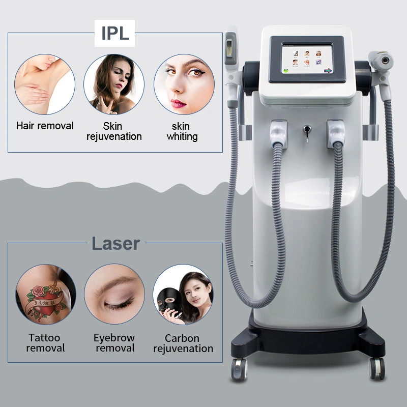 Multifunctional Portable IPL Shr Hair Removal ND YAG Laser E-Light Machine