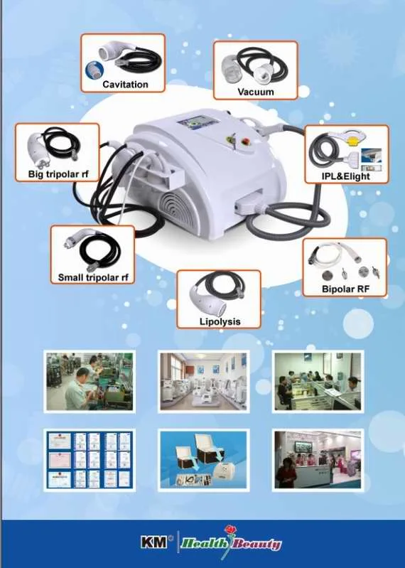 Portable Multifunction Beauty Machine for Face Lift and Body Slimming