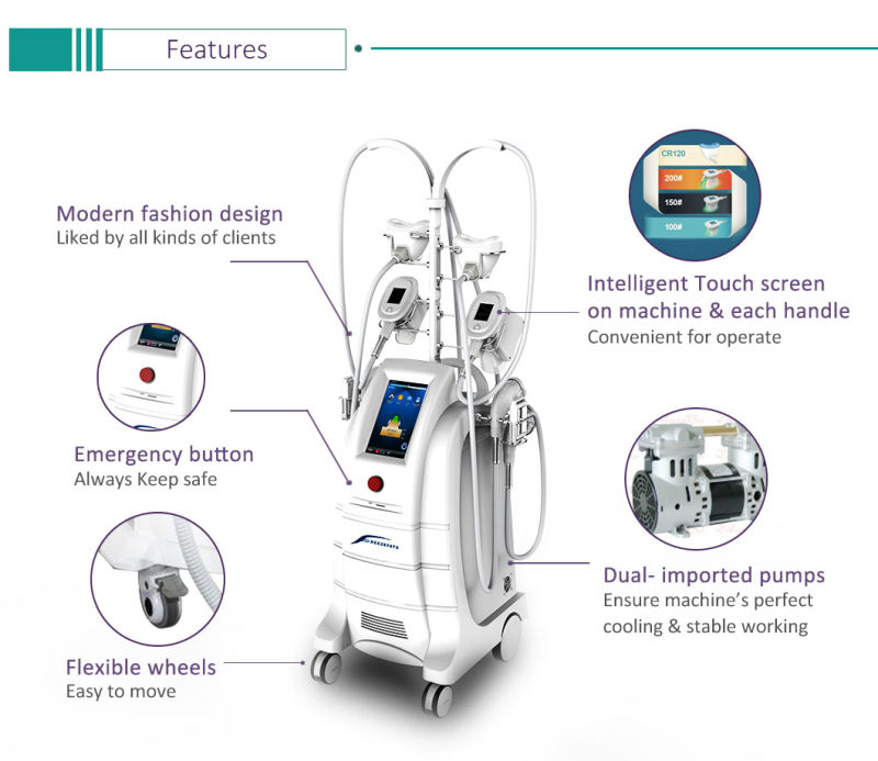 7 Handles Anti-Cellulite Cryolipolysis Machine Cryolipolysis Slimming Machine