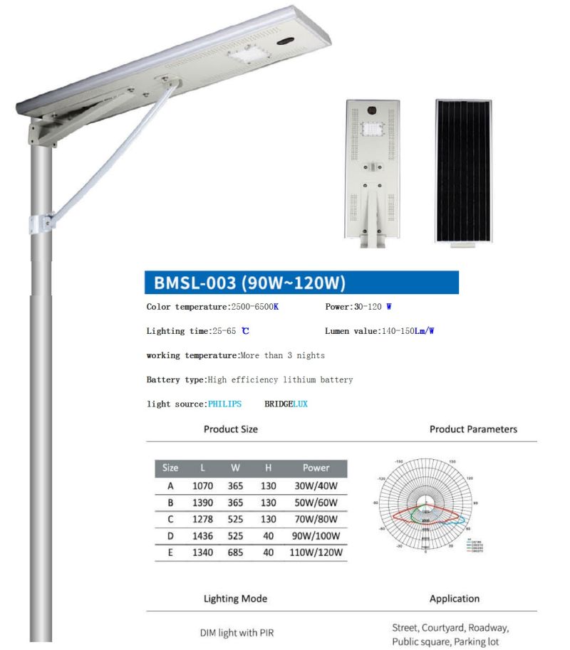 Factory Direct 2019 10W 20W 30W 40W Solar Street Light Importer with High Quality