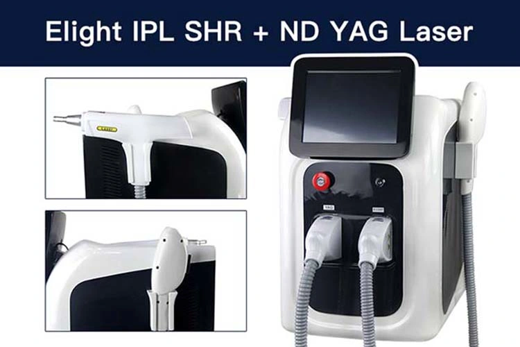 E-Light IPL Opt Shr ND YAG Laser Tattoo Removal Hair Removal Machine