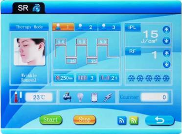 IPL Shr Opt ND: YAG Laser Hair Removal RF Skin Tightening