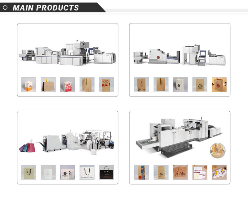 Fully Automatic Multi-Function Equipment Aluminum Foil Shopping Paper Bag Machine